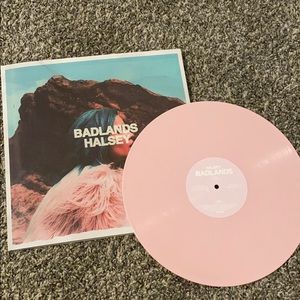 badlands by halsey pink vinyl!